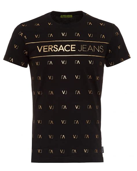 mens versace jeans t shirt|versace t shirt dames.